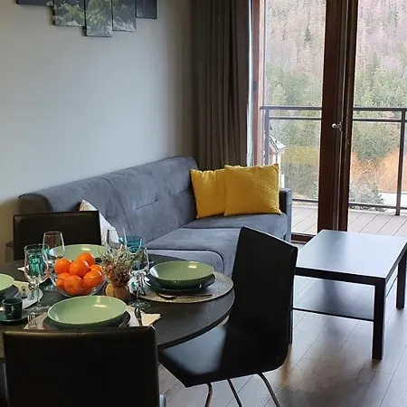 Karpatia Karbonado Z Balkonem I Widokiem Na Gory * 카르파츠