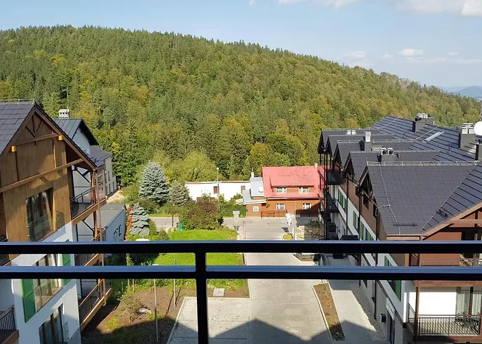 Karpatia Karbonado Z Balkonem I Widokiem Na Gory Apartment *